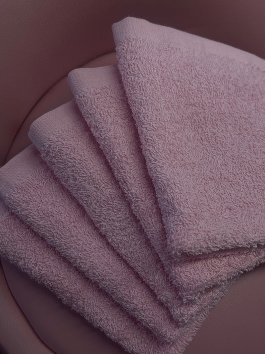 Pink 5 Pack Towels