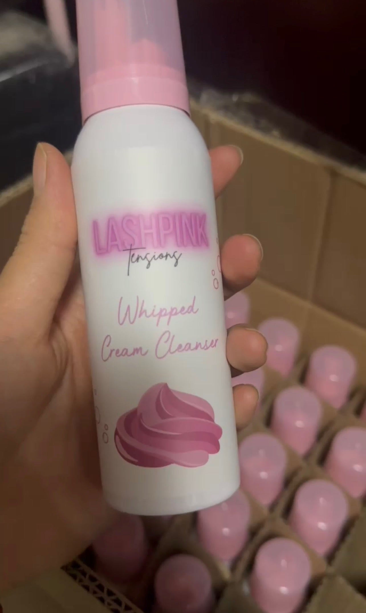 Lash Pink Whipped Cream Cleanser [ COMING SOON ]